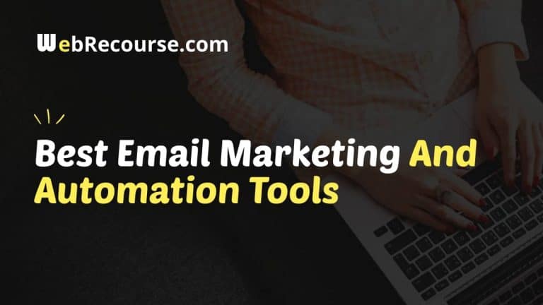 Best Email Marketing Software & Automation Tools