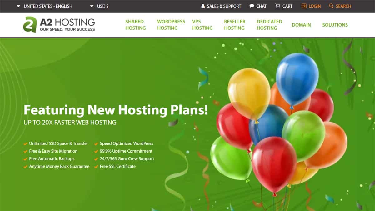 A2 Hosting Best Web Hosting Providers
