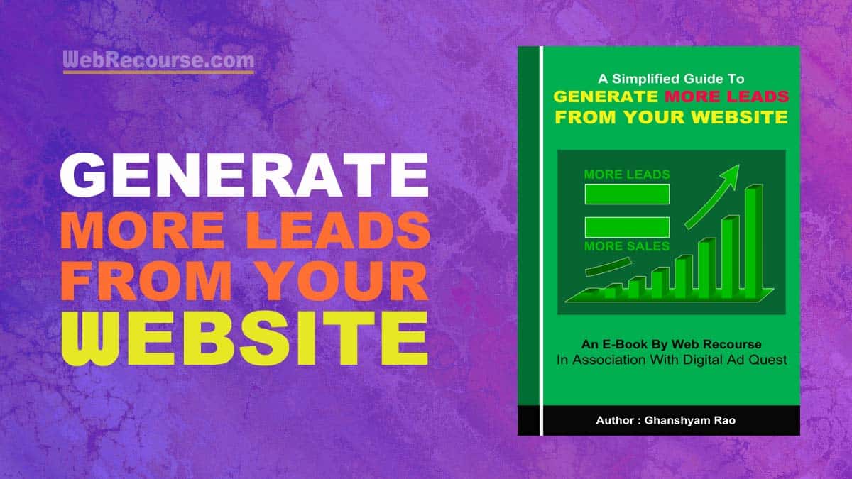 Generate More Leads From Your Website